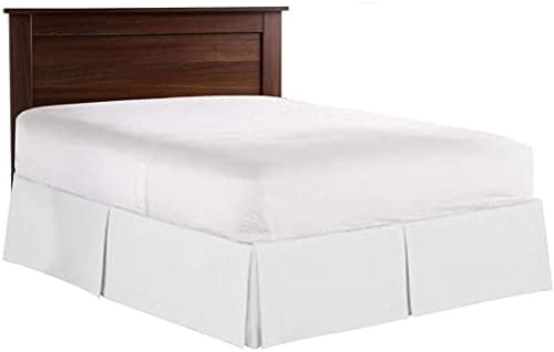 Eioflia Bed Skirt Drop 3898x7480 Inch Pleated Dust Ruffle