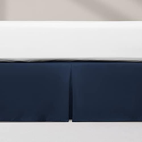 Sonive Twin Bed Skirt with 15 Drop Pleated Design