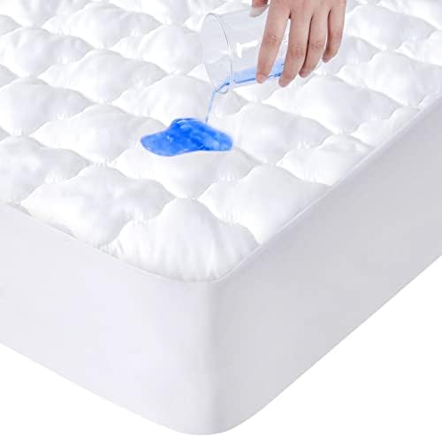 SPRINGSPIRIT Full Size Waterproof Mattress Protector with Quilted Design