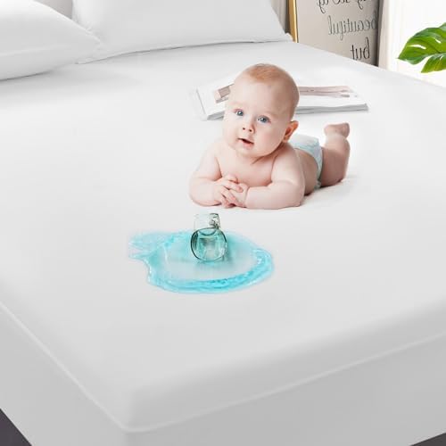 GRT 2 Pack Twin Mattress Protector Waterproof Breathable