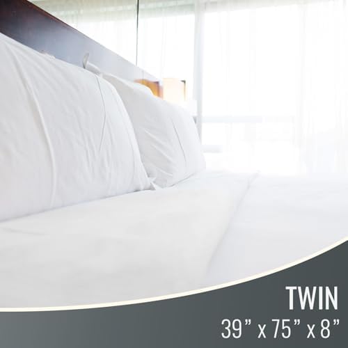 DMI Waterproof Mattress Protector Twin Zippered Fit