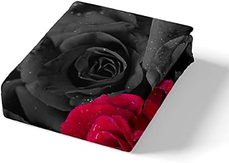 Feelyou 3D Rose Bed Sheet Set for Kids