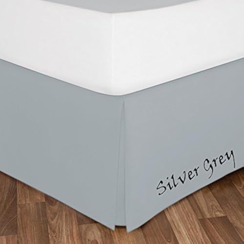 Premium 1 Piece Bed Skirt 7 Inch Fall 100 Egyptian Cotton 1