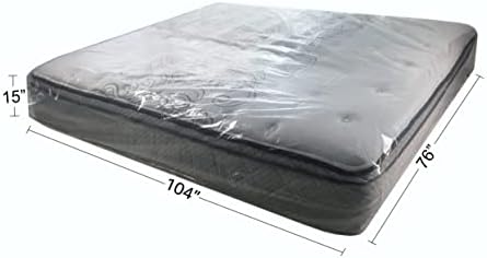 Uboxes King Mattress Poly Covers 2 Pack 1