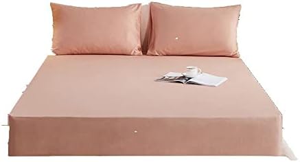 FCLDESHOP Fitted Deep Pocket Sheet in Grey 120x200cm 1