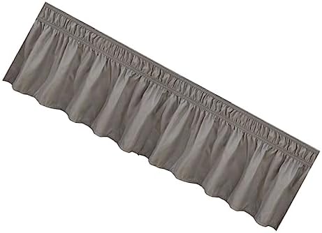 Elastic Bed Skirt with Bouffancy Design for Twin Bed