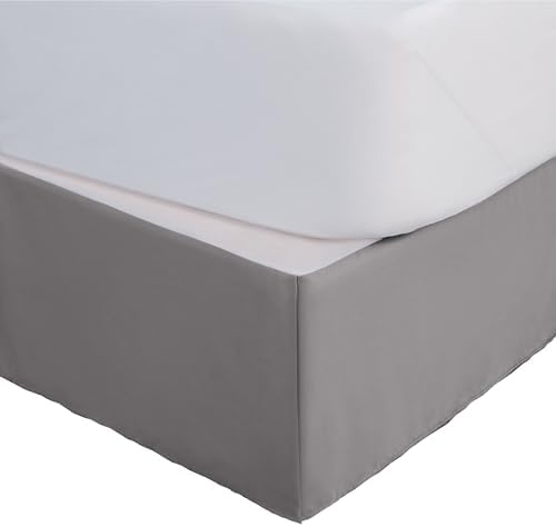 Martex Queen Bed Skirt 15 Drop Gray