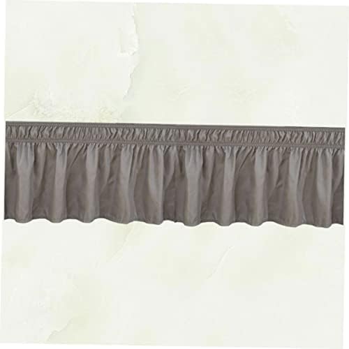 Elastic Bed Skirt with Bouffancy Design for Twin Bed