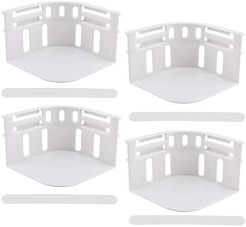 4 Pack Bed Sheet Holder with Open Corner Design