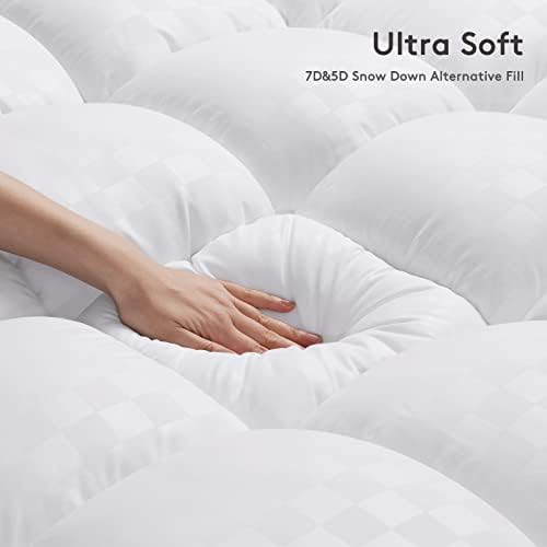 SameBed King Mattress Topper with Cooling Protection