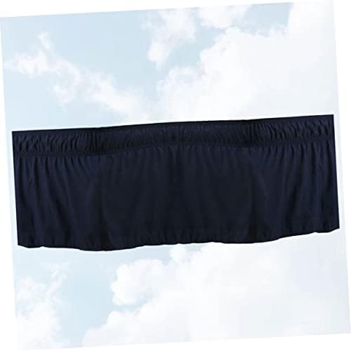TOKIDNY Solid Color Pleated Bed Skirt Elastic Band