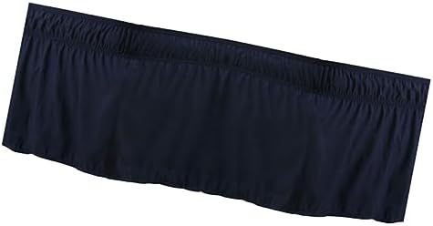 TOKIDNY Solid Color Pleated Bed Skirt Elastic Band