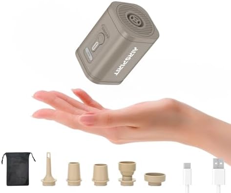 Mini Portable Electric Air Pump with 5 Universal Nozzles 1