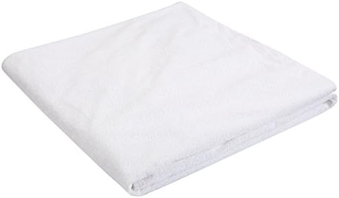 Amazon Basics Waterproof 18 Inch Mattress Protector Twin Size White