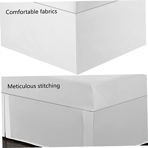 Eioflia Bed Skirt Drop 3898x7480 Inch Pleated Dust Ruffle