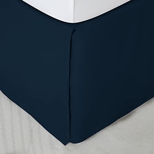 Sonive Twin Bed Skirt with 15 Drop Pleated Design