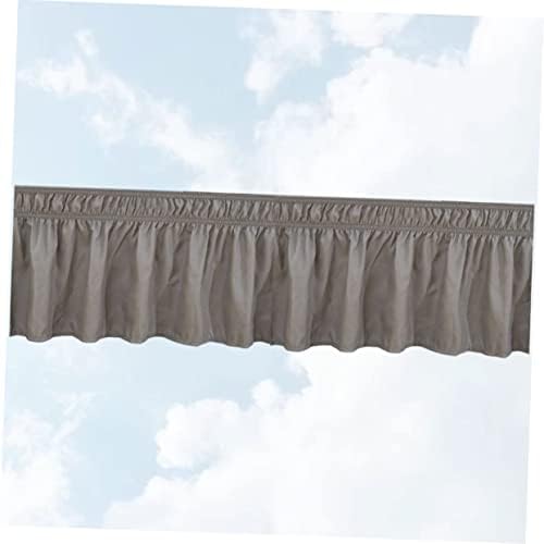 Elastic Bed Skirt with Bouffancy Design for Twin Bed