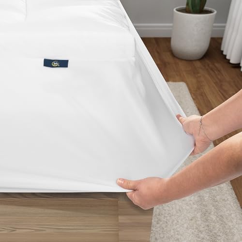 Serta Memory Flex Soft Twin XL Mattress Topper 2 Pillow Top