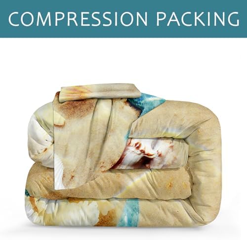 Bedbay Coastal Beach Comforter Set Queen 1