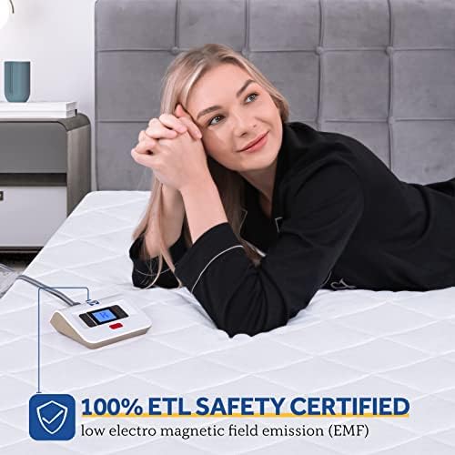 Sealy Heated Mattress Pad Queen Size 60x80 Inch 1
