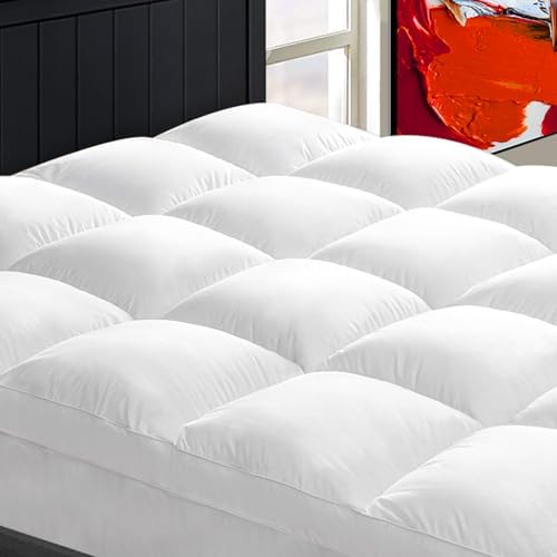 CHOPINMOON Queen Mattress Topper for Back Pain Comfort