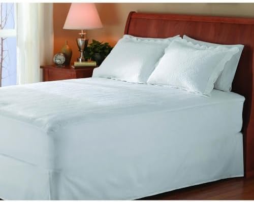 Sunbeam Heated Mattress Pad - Twin White