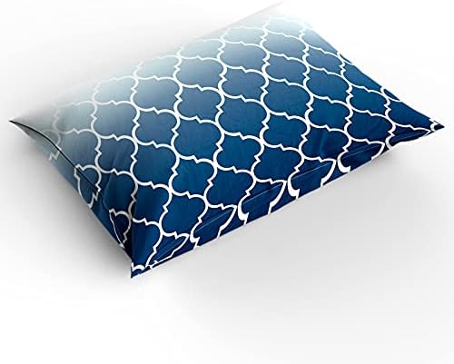 LooPoP California King Comforter Set Blue Ombre