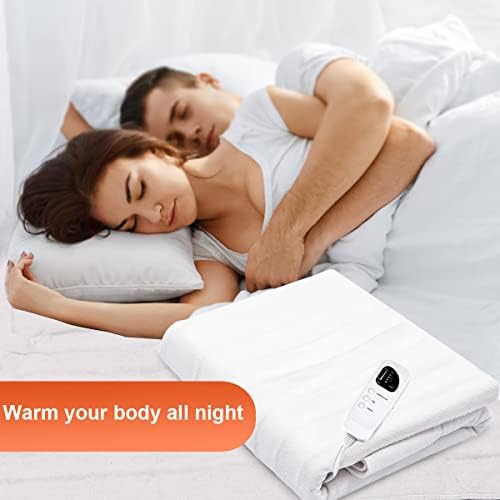 Giantex Electric Mattress Pad with 5 Heat Settings and Digital Timer