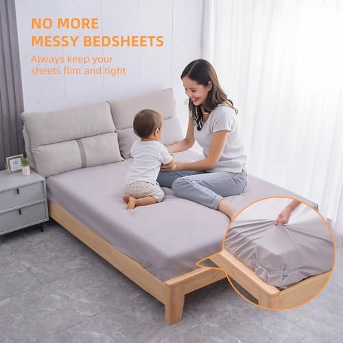 Eoepur Bed Sheet Holder 4-Pack - Heavy Duty Adjustable