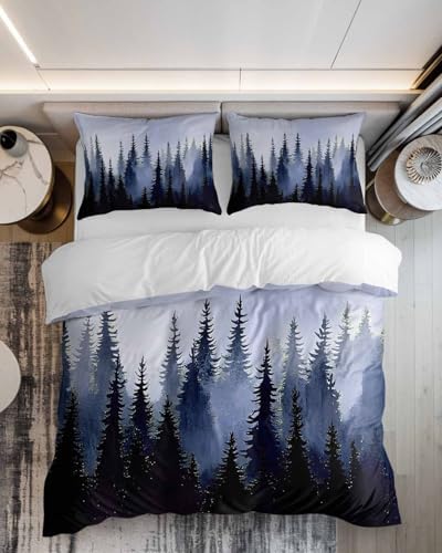 ZOE GARDEN Forest Bed Duvet Cover Set Queen Size