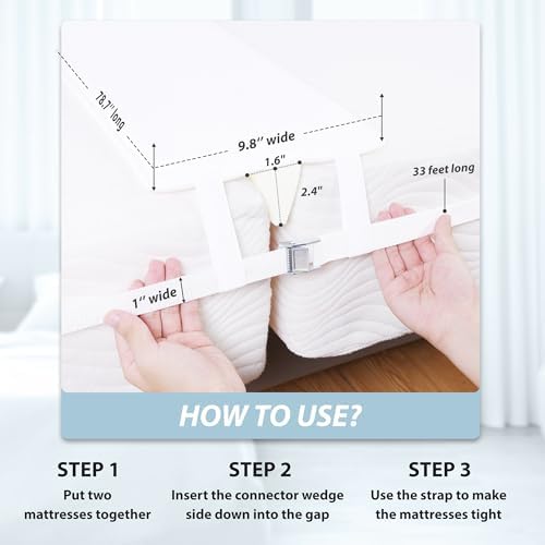 Ruili Bed Bridge Twin to King Converter Kit 1