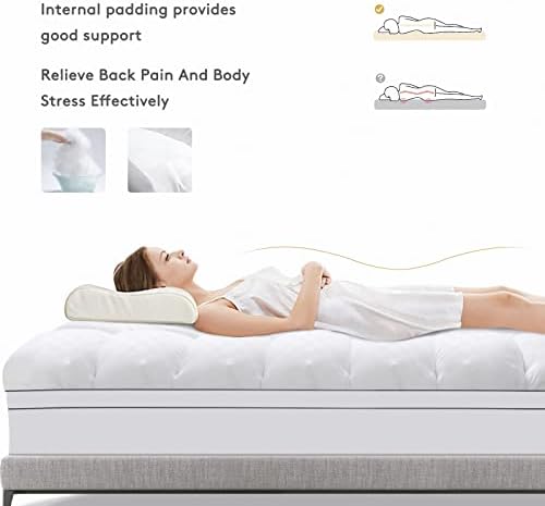 SameBed King Mattress Topper with Cooling Protection