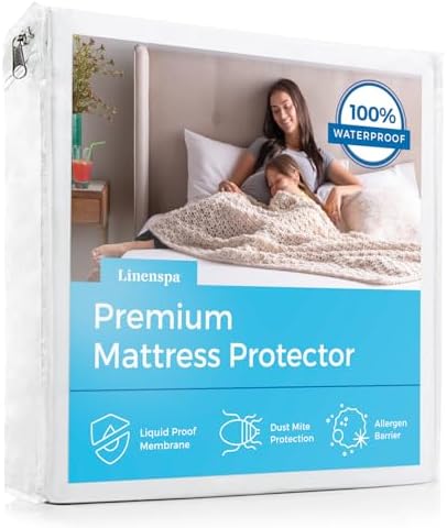 Linenspa Premium Waterproof Mattress Protector Full Size