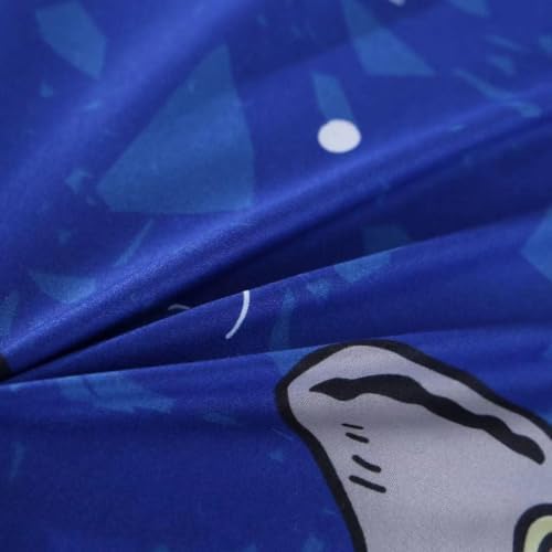 SDIII 3PCS Blue Gaming Comforter Set