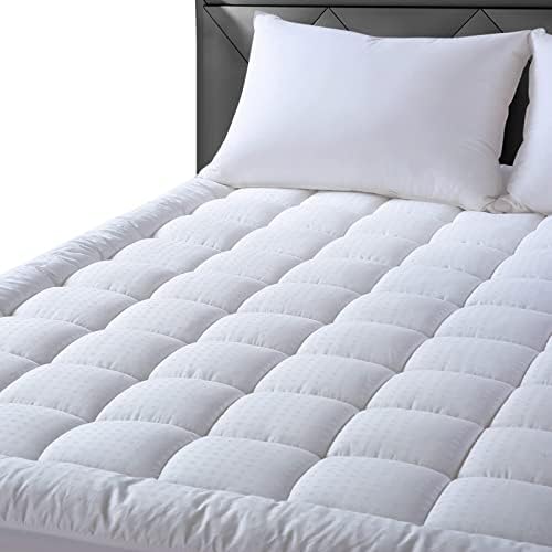 EASELAND Twin Mattress Pad 39x75 Inch Cooling Protector