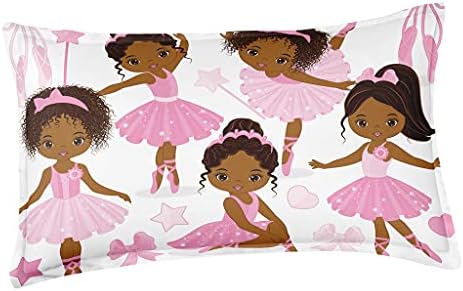 SIRDO Twin Bedding Set for Girls - Ballet Dancer Comforter