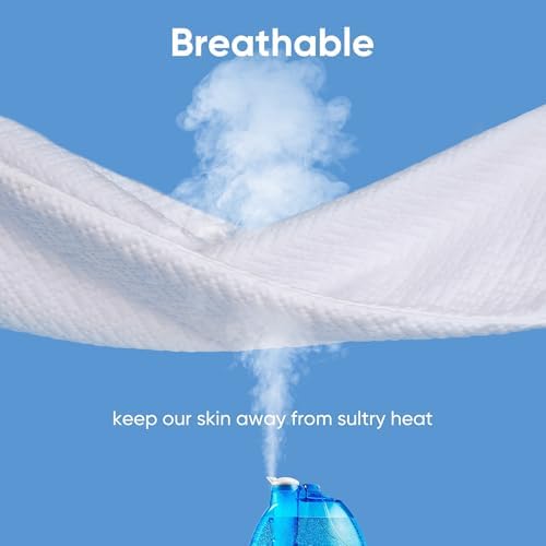 Cooling Waterproof Mattress Protector Queen Size