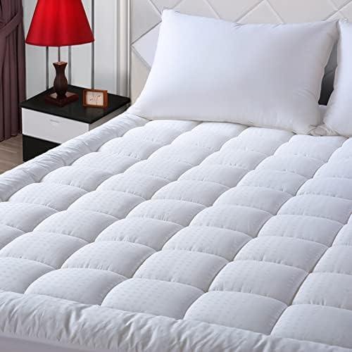 EASELAND Twin Mattress Pad 39x75 Inch Cooling Protector