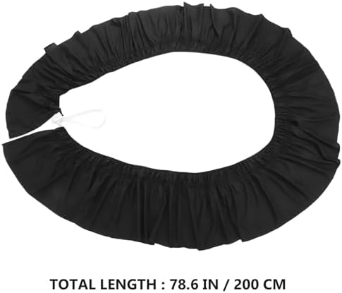 Elastic Bed Skirt Full Coverage for Queen Bed Hotel Style