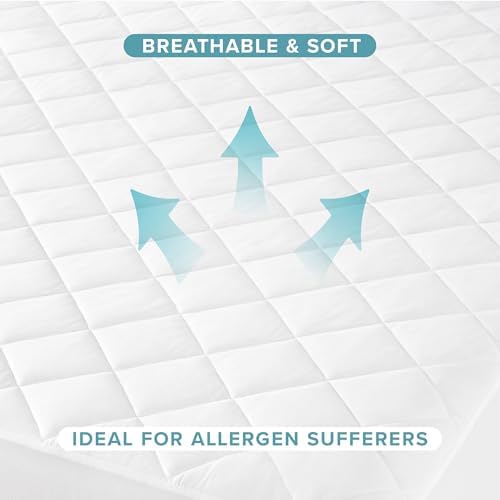 Bare Home Quilted Mattress Pad Twin XL