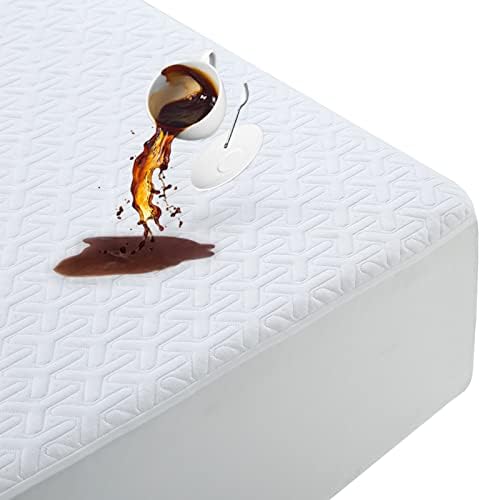 MERITLIFE Queen Mattress Protector 4D Cooling Waterproof