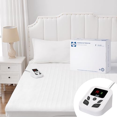 Sealy Heated Mattress Pad Full Size 54x75 Electric Bed Warmer