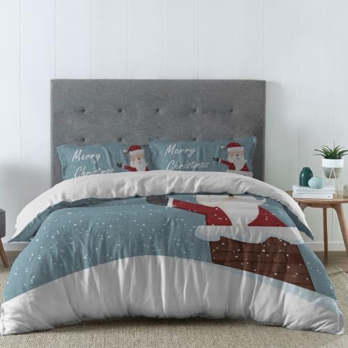 LooPoP Christmas Comforter Set California King 3 Piece 1