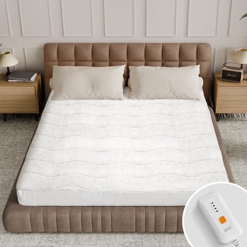 Templewet Heated Mattress Pad Full Size with 4 Heat Settings 1