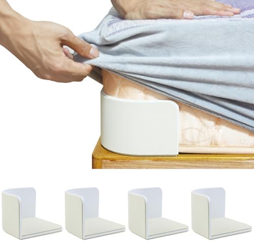 4 PCS Bed Sheet Holder for Firm Tight Fit