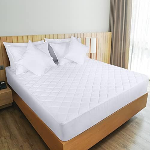 Utopia Bedding Quilted Fitted Mattress Pad - King Size