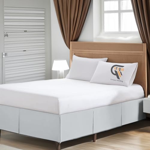 Box Pleated Bed Skirt Microfiber 16 Inch Drop Twin Size