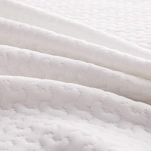 Feelyou Texas Star Bedspread King Size Quilted Coverlet Set 3Pcs