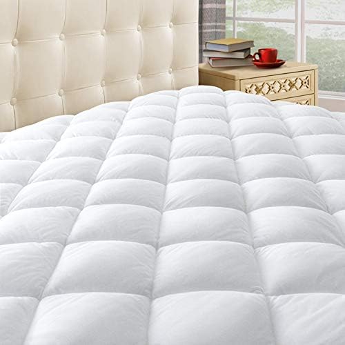 Taupiri King Quilted Mattress Pad Cover with Deep Pocket 8-21