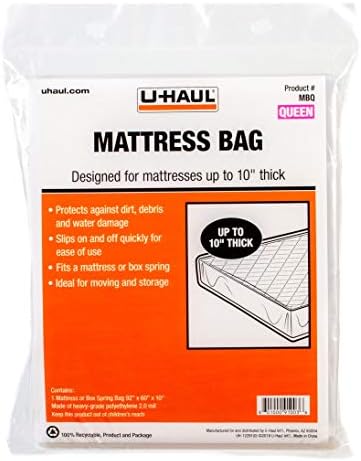 U-Haul Queen Mattress Encasement 92 x 60 x 10 1